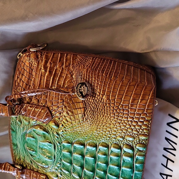 Brahmin Duxbury satchel cactus ombre - Picture 2 of 8